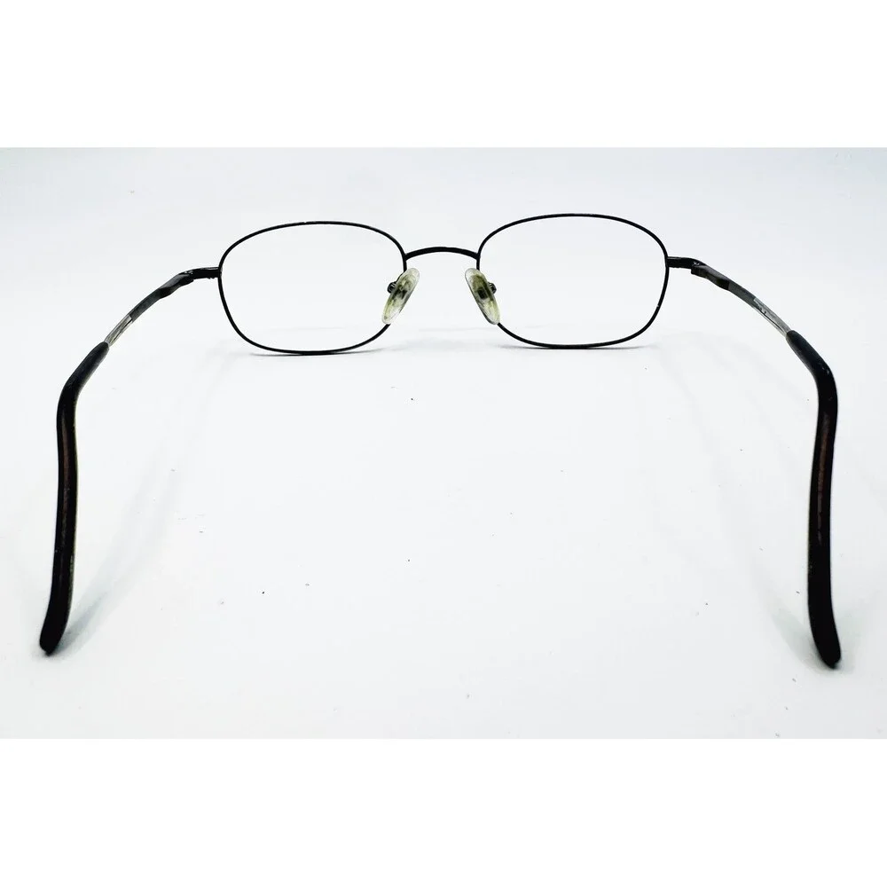 Marchon Eyeglass Frames Mens Brown M3141 705 Oval Metal 135